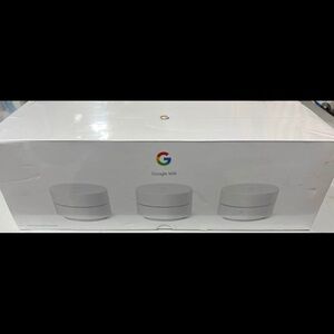 NEW/SEALED GOOGLE WIFI MESH ROUTER 3 PACK